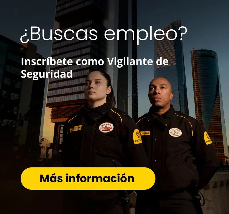 buscas empleo vigilante seguridad