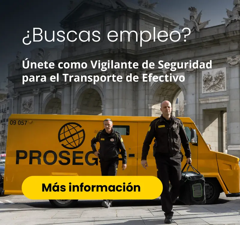 buscas empleo vigilante cash prosegur